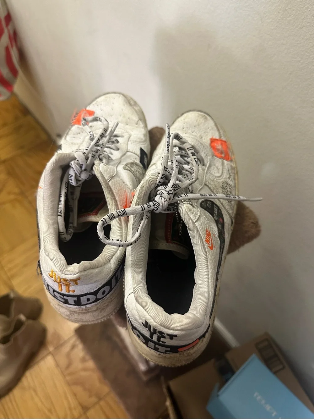 Old Nike Well-Worn Sneakers